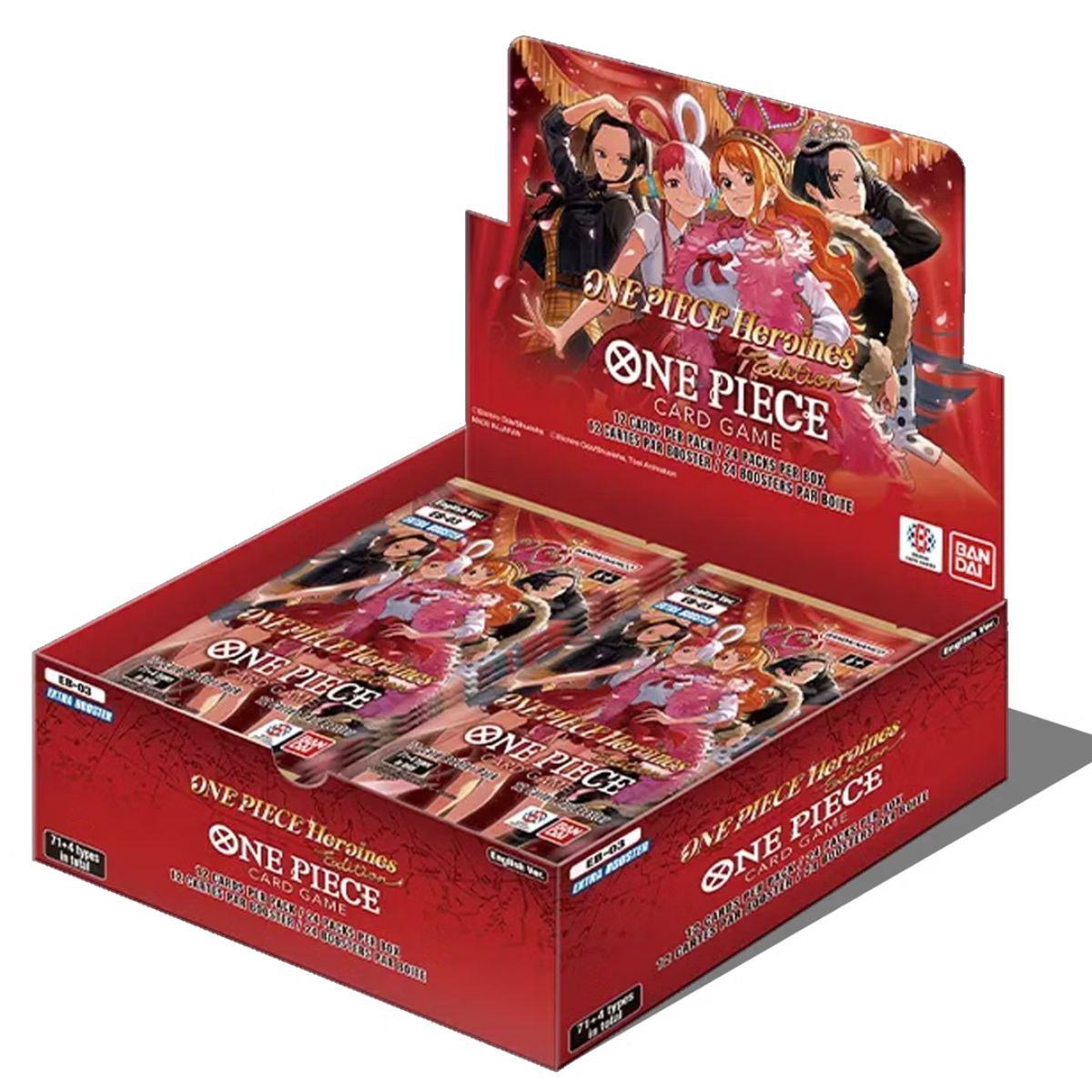 One Piece Card Game Heroines Edition EB03 Display Englisch