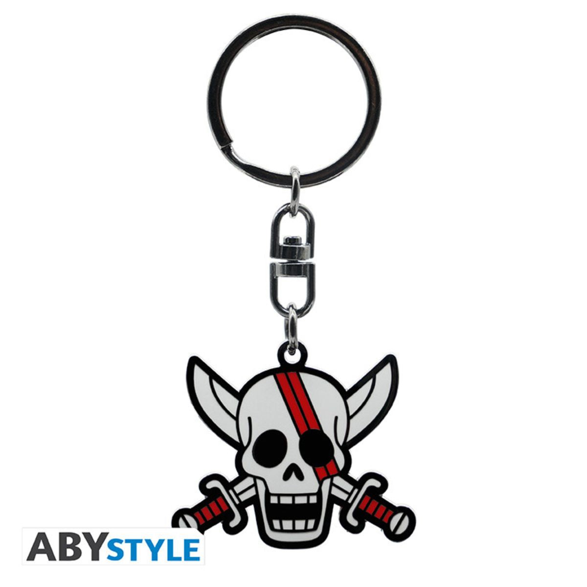 One Piece Keychain Skull Shanks