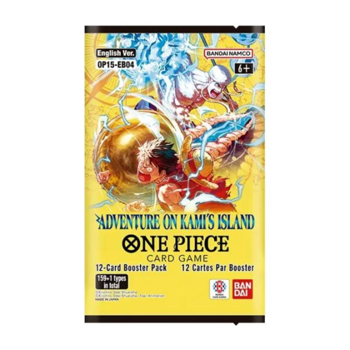 One Piece OP15-EB04 Adventure on Kami's Island Booster Englisch