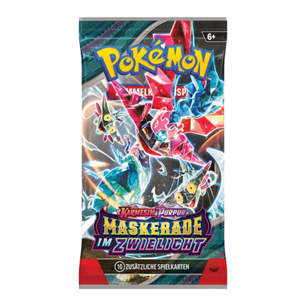 Pokémon Karmesin & Purpur Maskerade im Zwielicht Booster - DE