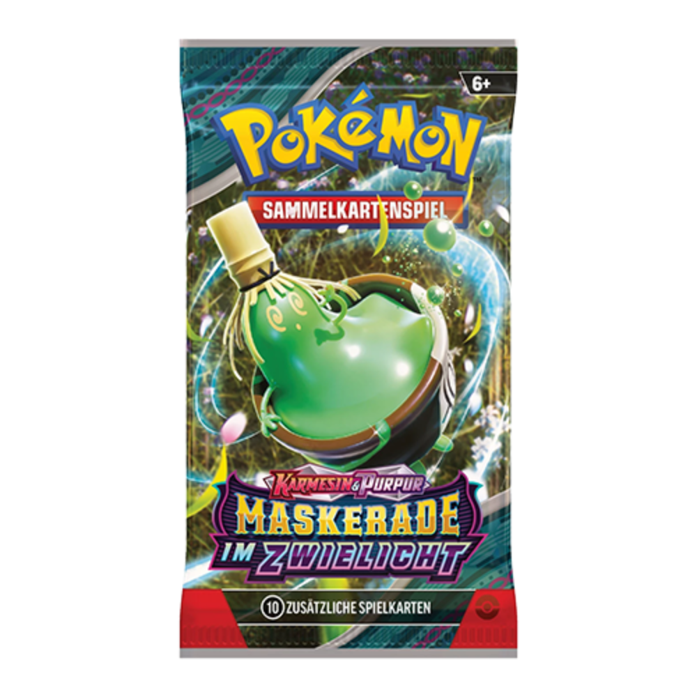Pokémon Karmesin & Purpur Maskerade im Zwielicht Booster - DE
