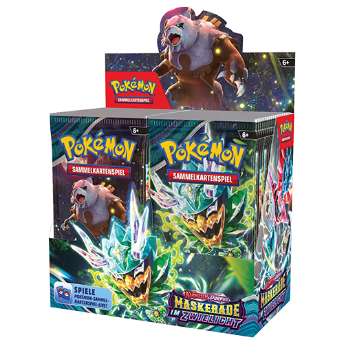 Pokémon Maskerade im Zwielicht Display (36 Booster) Deutsch