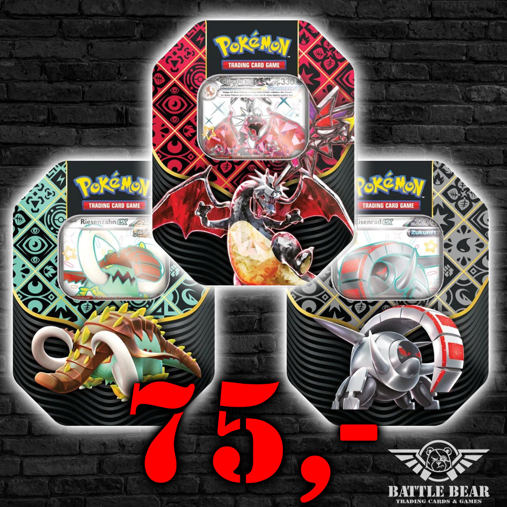 Pokémon Karmesin & Purpur Paldeas Schicksale - Tin Bundle - DE