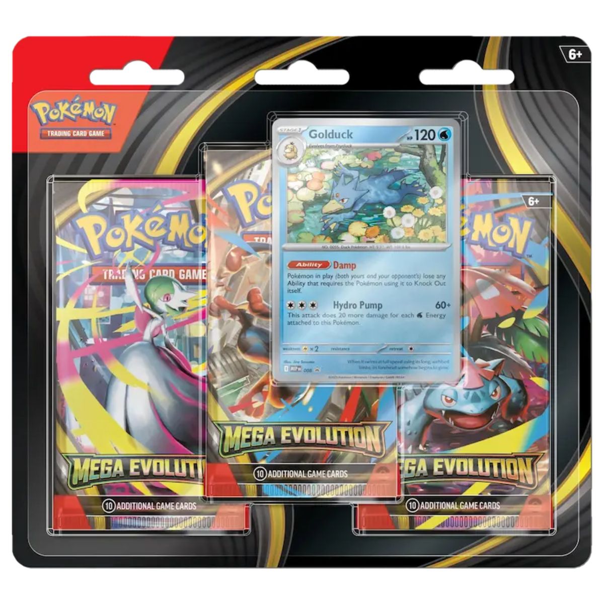 Pokémon Mega-Entwicklungen 3 Pack Blister Entoron Deutsch
