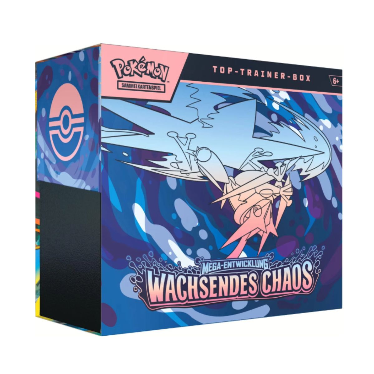 Pokémon Wachsendes Chaos Top-Trainer-Box Deutsch