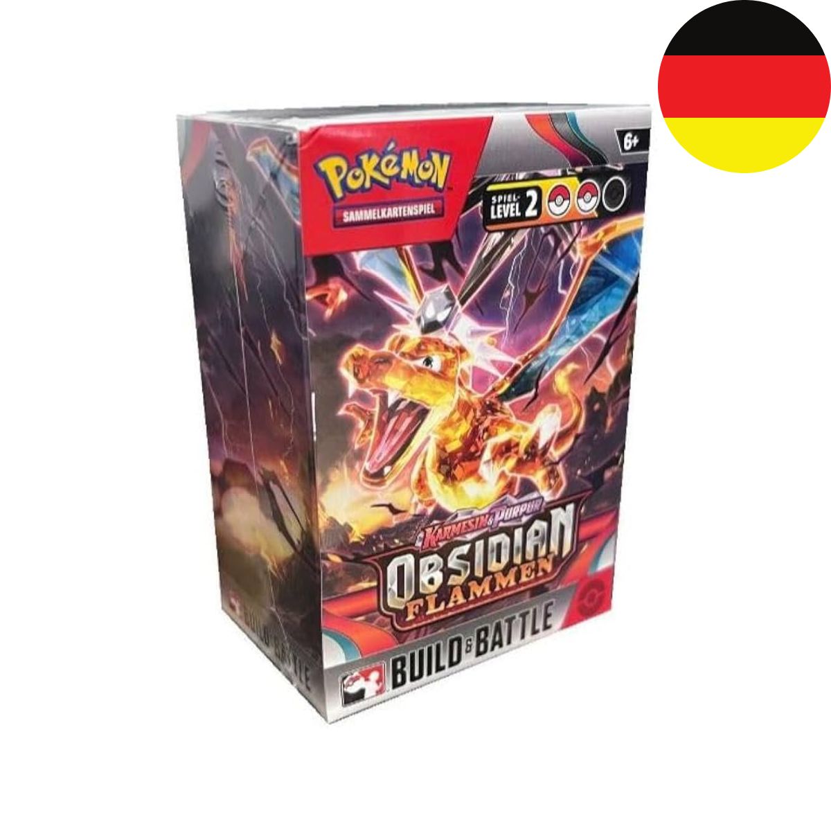 Pokémon Karmesin & Purpur Obsidianflammen - Build & Battle Kit Deutsch
