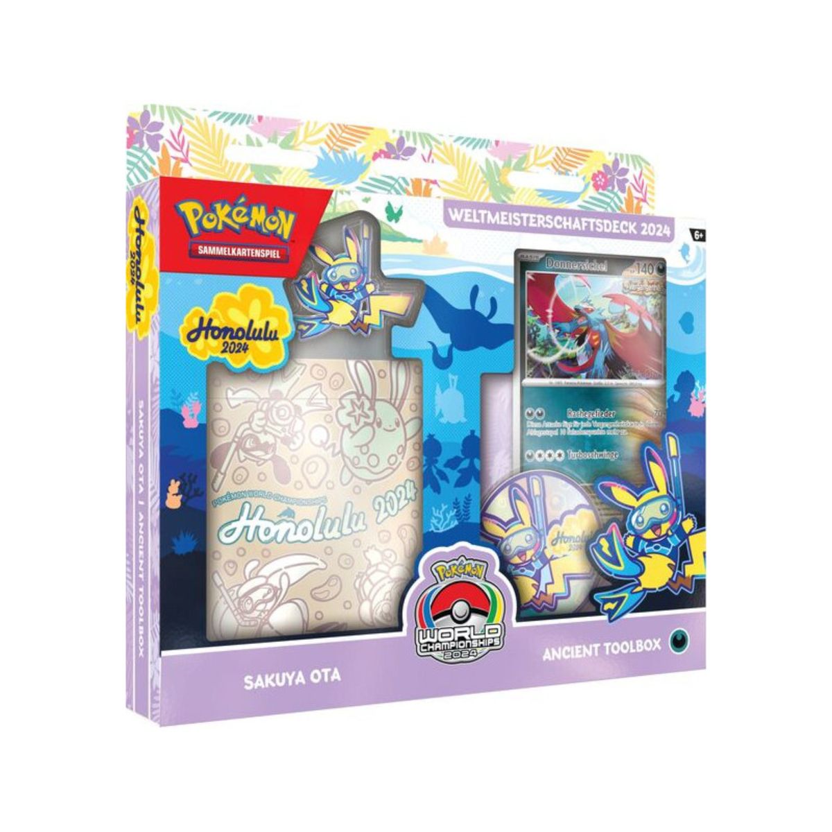 Pokemon Weltmeisterschaftsdeck 2024 Sakuya Ota "Ancient Toolbox" Deutsch