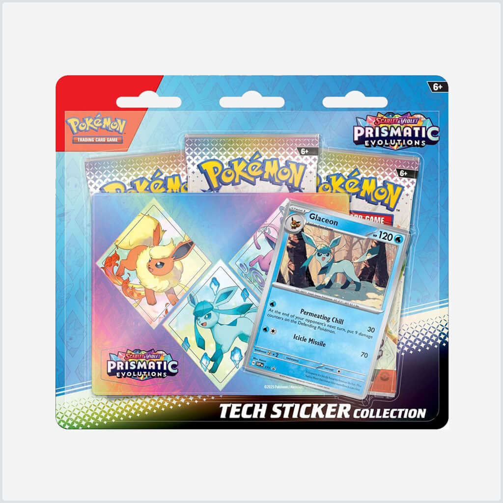 Pokémon Karmesin & Purpur Prismatische Entwicklungen Tech-Sticker Kollektion Glaziola Deutsch