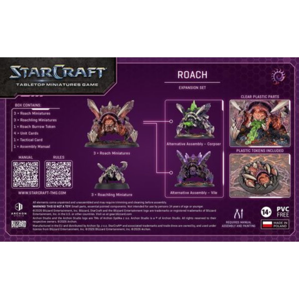 StarCraft: The Miniatures Game Zerg Roach