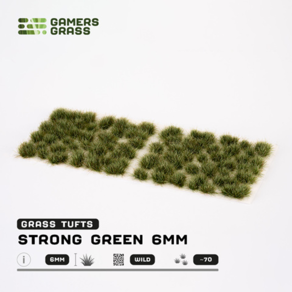 Strong Green Tuft 6mm