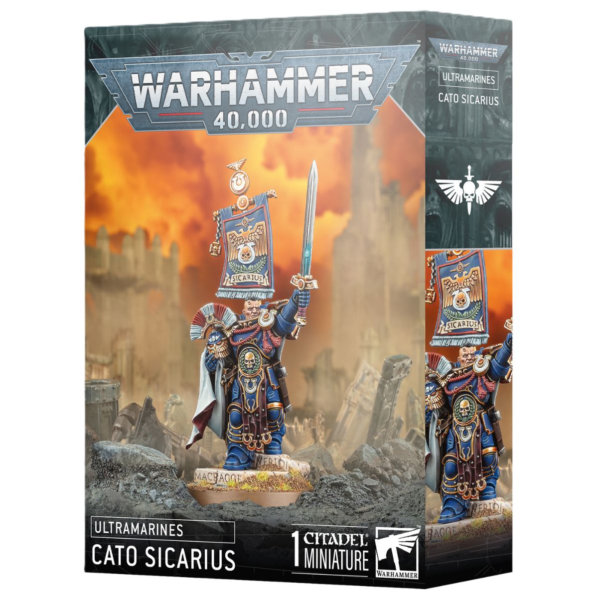 Warhammer 40.000 Ultramarines Cato Sicarius