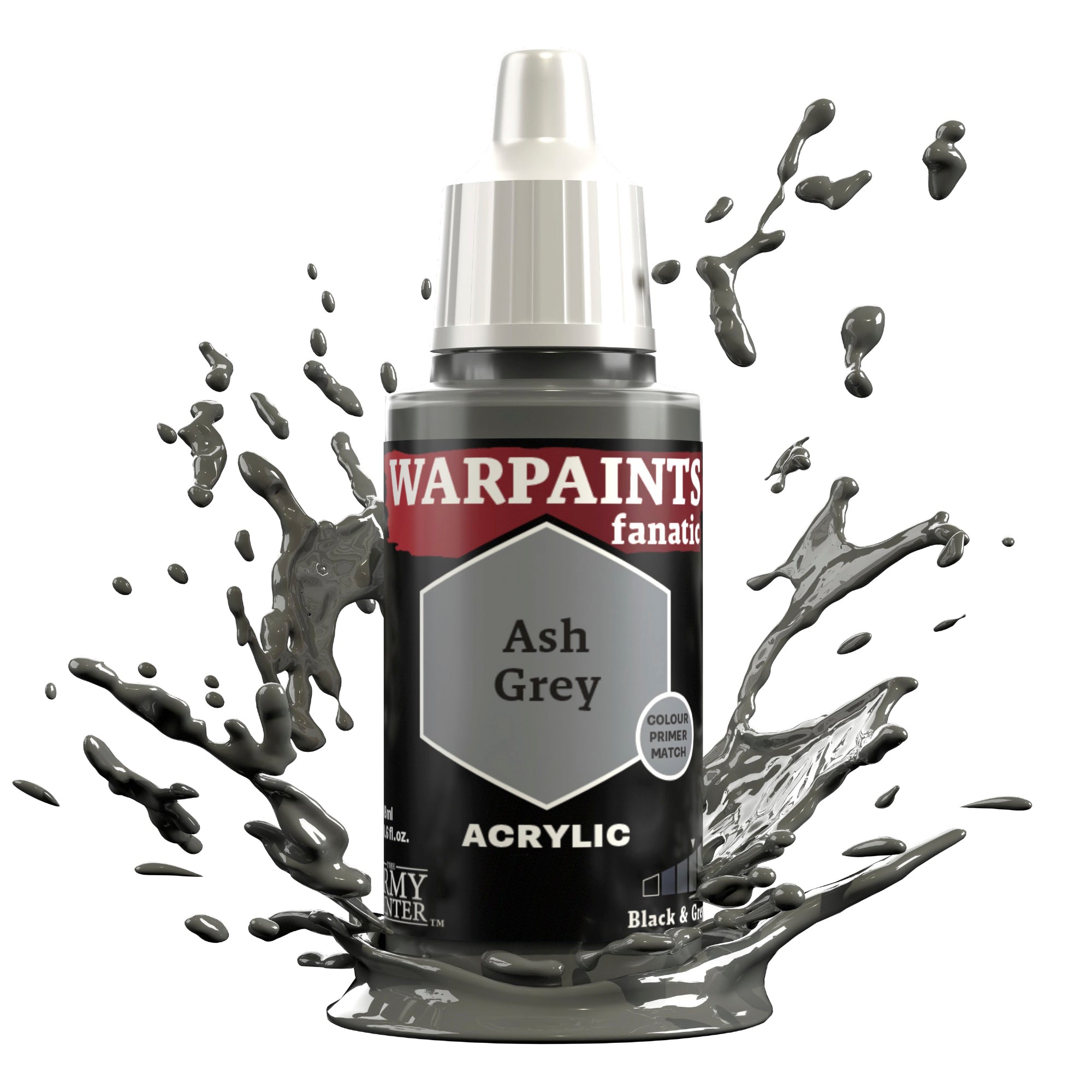 The Army Painter Warpaints Fanatic Ash Grey