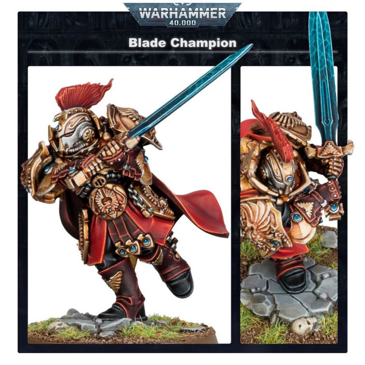 Warhammer 40.000 Adeptus Custodes Blade Champion