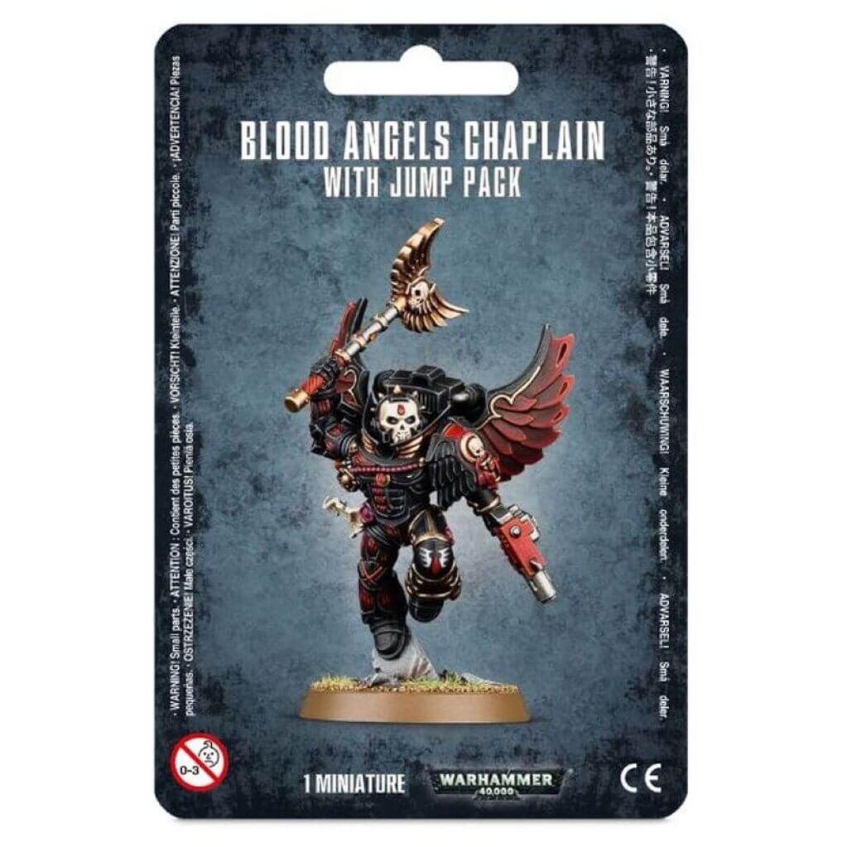 Warhammer 40.000 Blood Angels Chaplain with Jump Pack