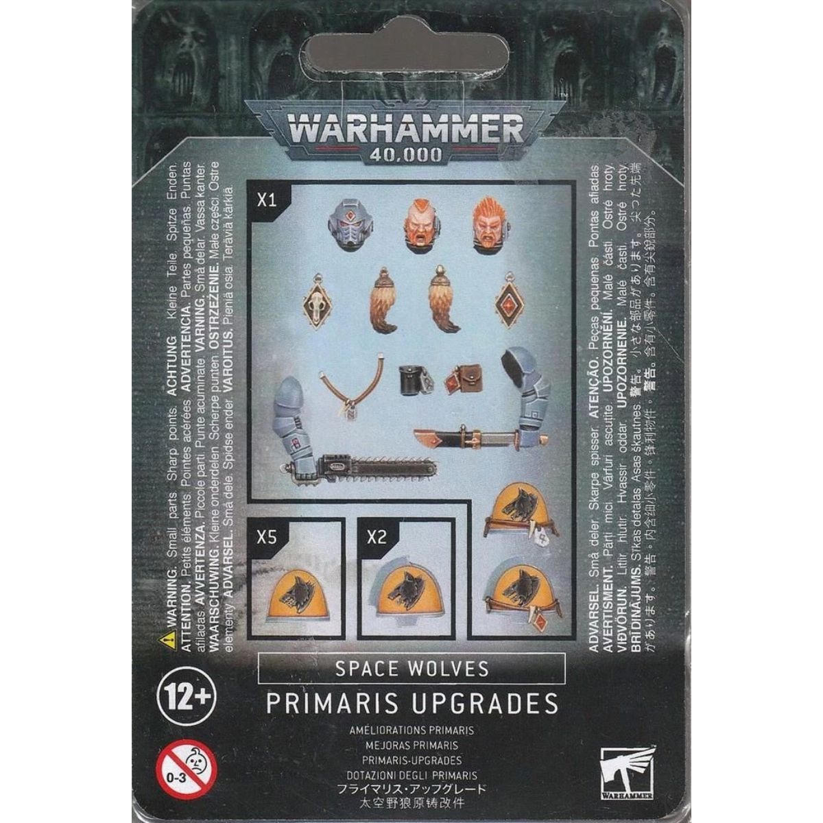 Warhammer 40.000 Space Wolves Primaris Upgrades
