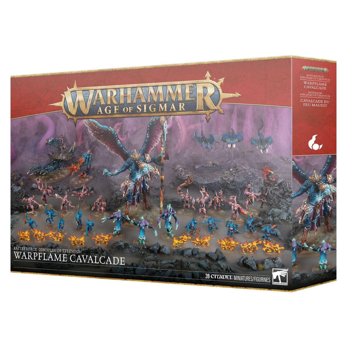 Warhammer Age Of Sigmar Disciples Of Tzeentch Battleforce Warpflame Cavalcade