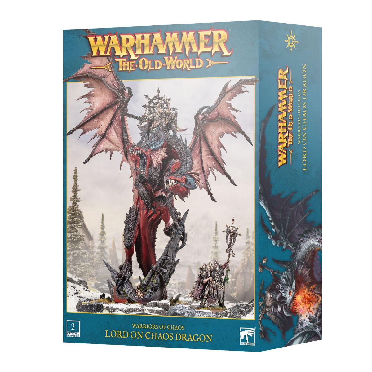 Warhammer The Old World Warriors of Chaos Lord On Chaos Dragon