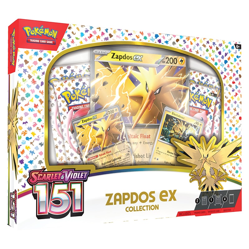 Pokémon Scarlet & Violet 151 - Zapdos ex Collection - EN