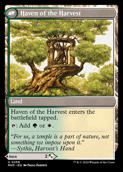 Strength of the Harvest // Haven of the Harvest - Back Face