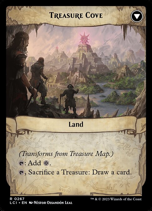 Treasure Map // Treasure Cove - Back Face