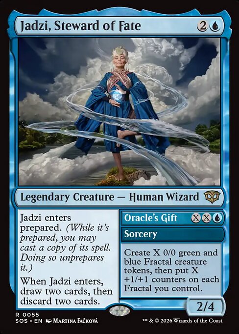 Jadzi, Steward of Fate // Oracle's Gift - Back Face