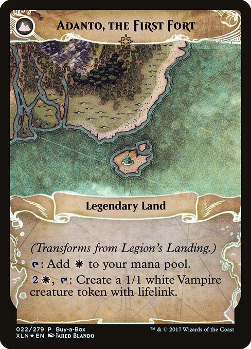 Legion's Landing // Adanto, the First Fort - Back Face