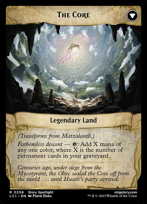 Matzalantli, the Great Door // The Core - Back Face