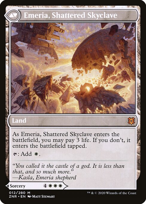 Emeria's Call // Emeria, Shattered Skyclave - Back Face