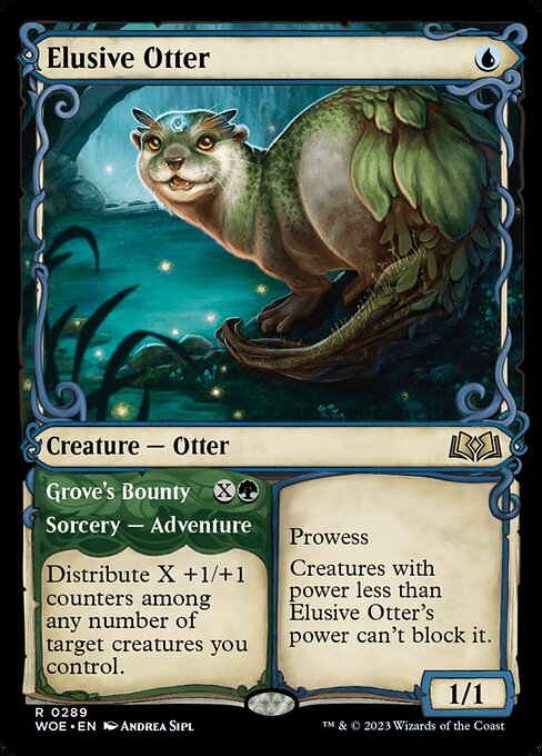 Elusive Otter // Grove's Bounty - Back Face