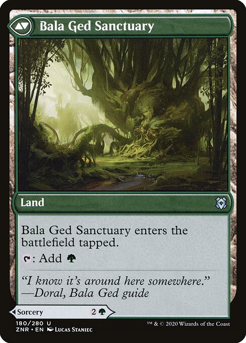 Bala Ged Recovery // Bala Ged Sanctuary - Back Face
