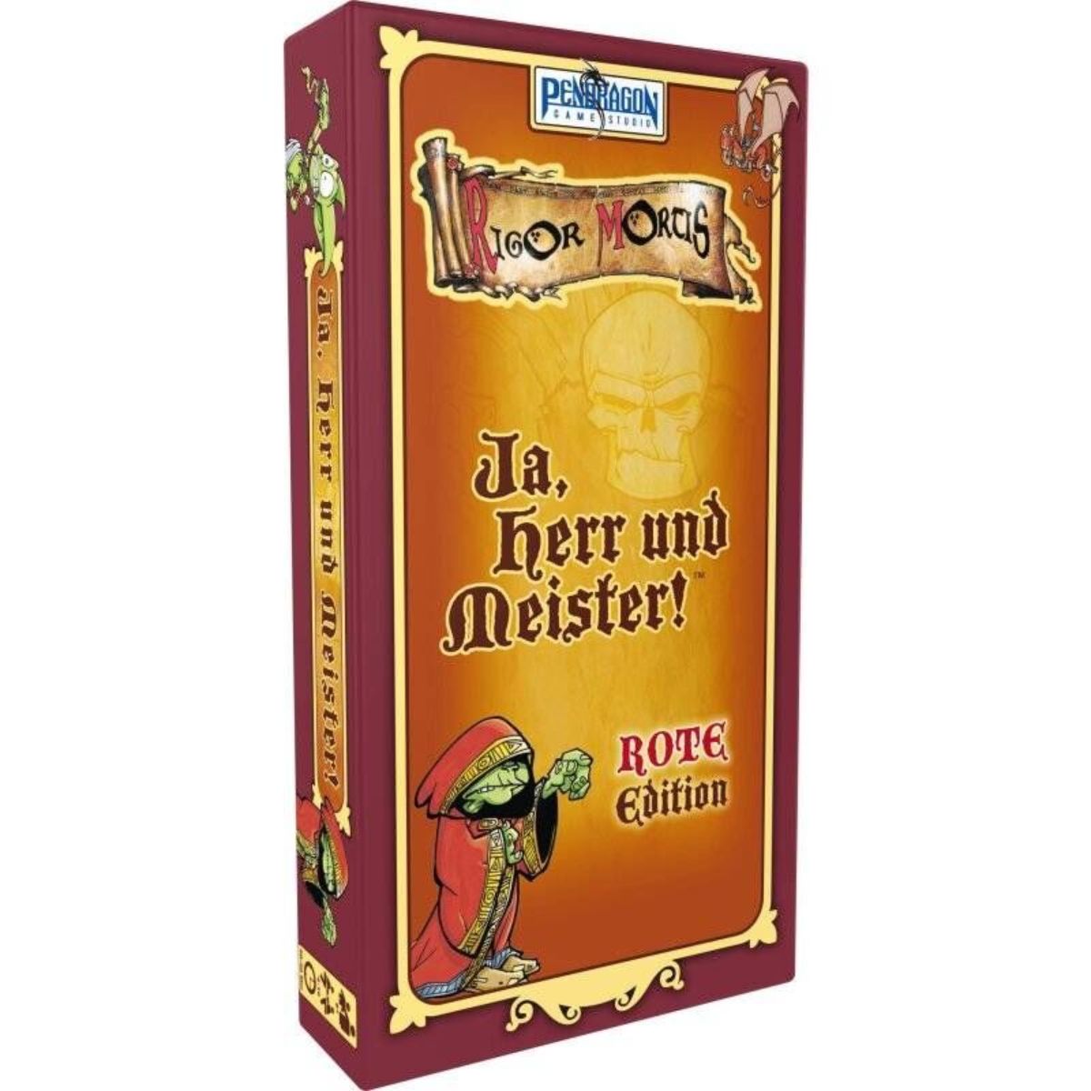 Ja, Herr und Meister ROT