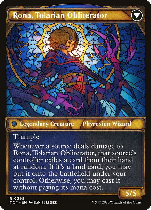 Rona, Herald of Invasion // Rona, Tolarian Obliterator - Back Face