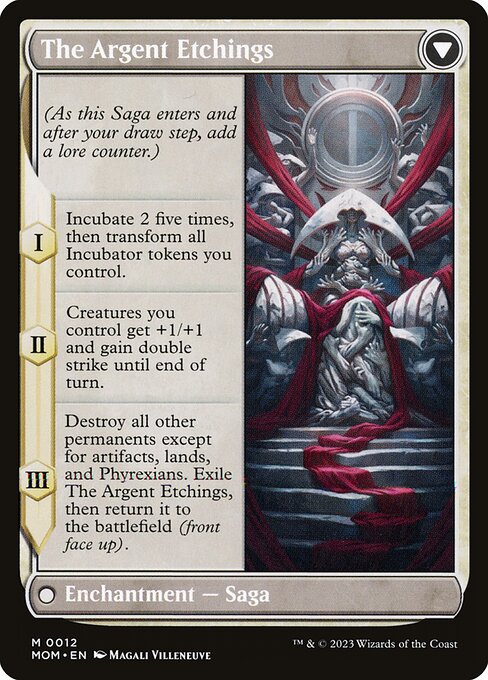 Elesh Norn // The Argent Etchings - Back Face