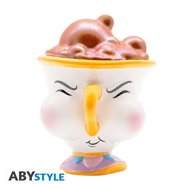 DISNEY - Mug 3D - The Beauty & the Beast Chip with bubbles