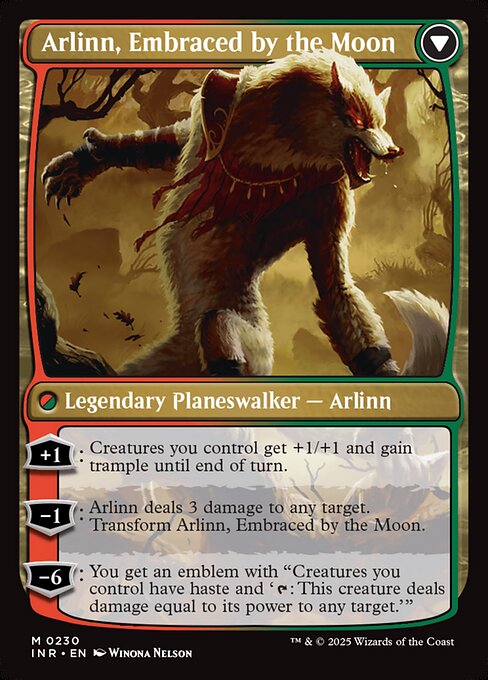 Arlinn Kord // Arlinn, Embraced by the Moon - Back Face