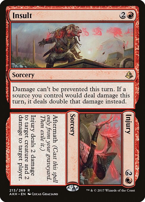 Insult // Injury - Back Face