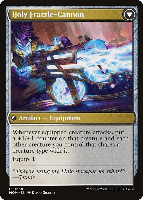 Invasion of New Capenna // Holy Frazzle-Cannon - Back Face