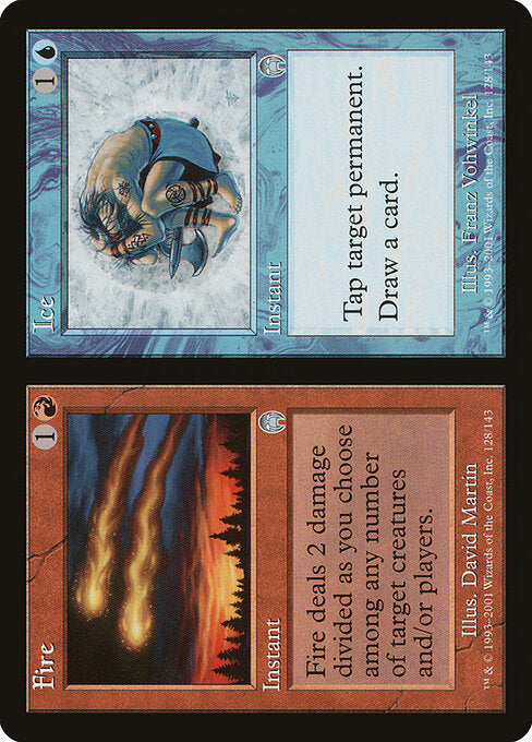 Fire // Ice - Back Face
