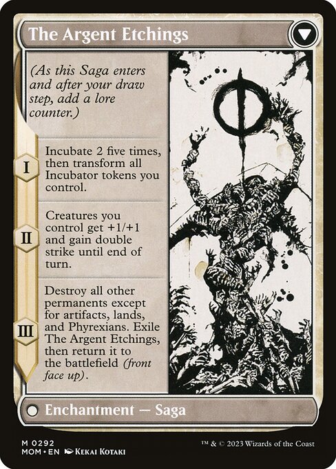 Elesh Norn // The Argent Etchings - Back Face