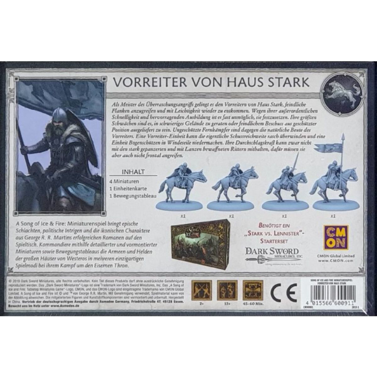 Song of Ice & Fire - Vorreiter von Haus Stark