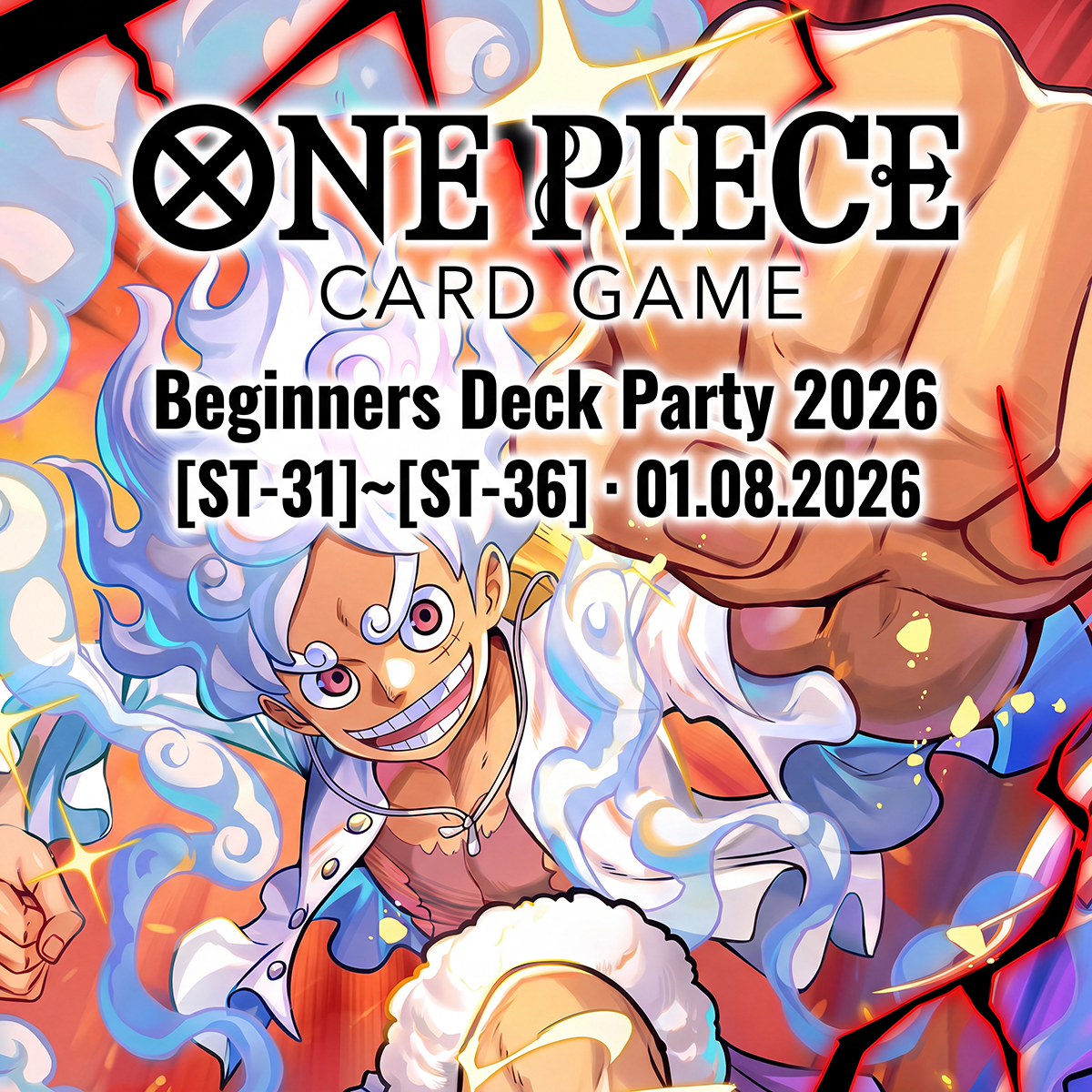 One Piece - Beginners Deck Party 2026 [ST-31]~[ST-36] - 01.08.2026
