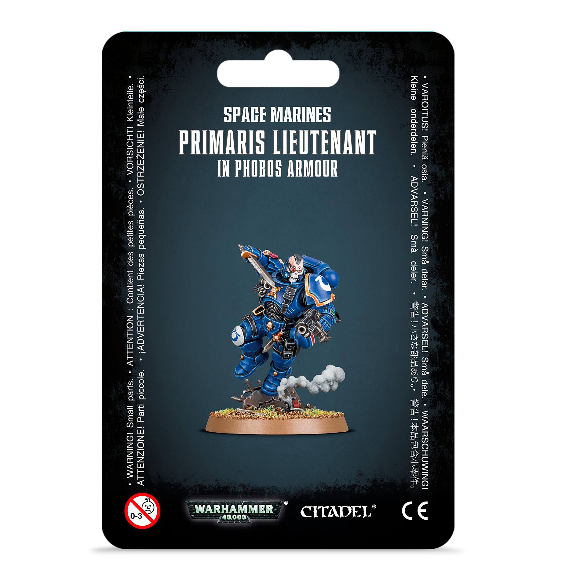 Warhammer 40.000 Space Marines Primaris Lieutenant in Phobos Armor