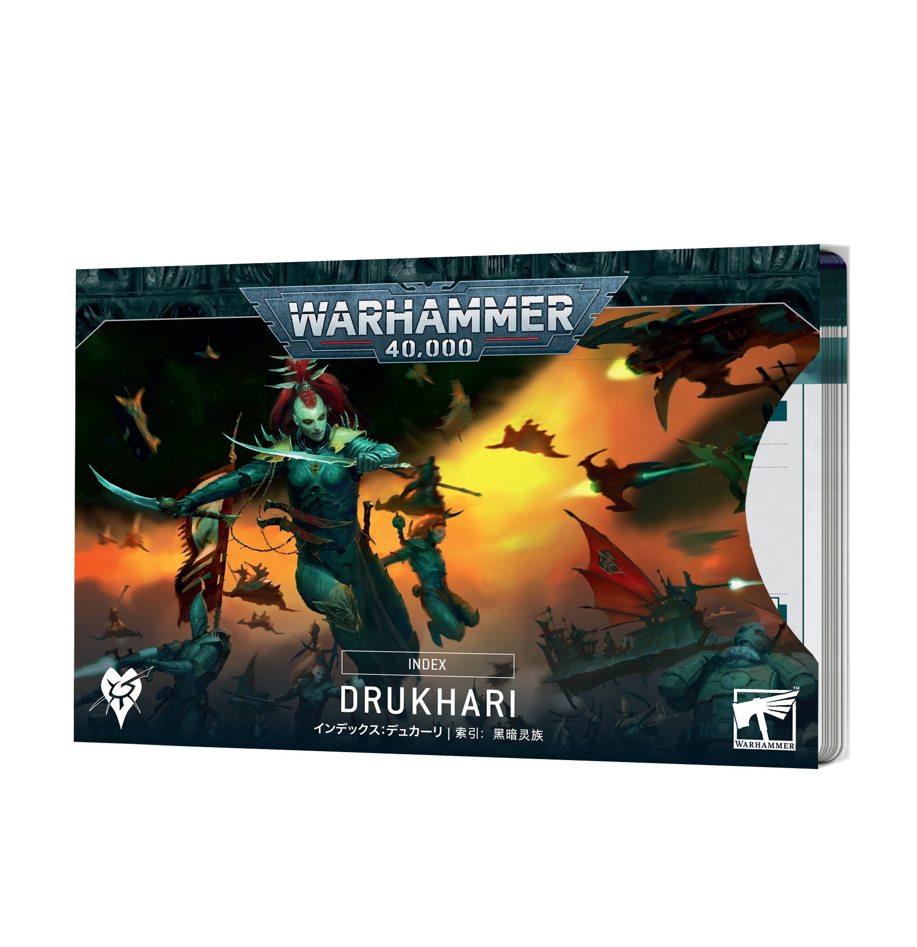 Warhammer 40.000 Index Cards: Drukhari Englisch