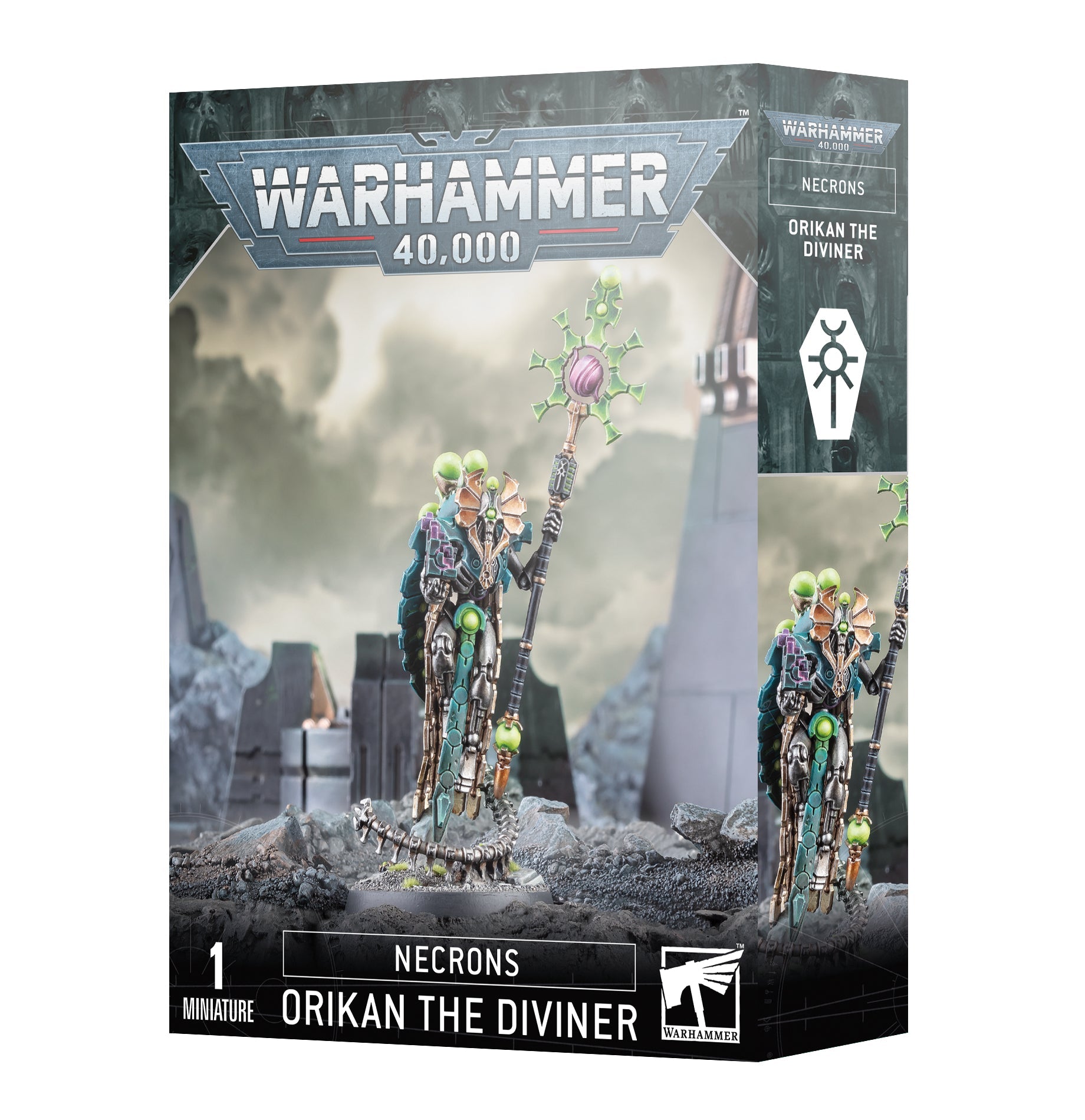 Warhammer 40.000 Necrons Orikan the Diviner