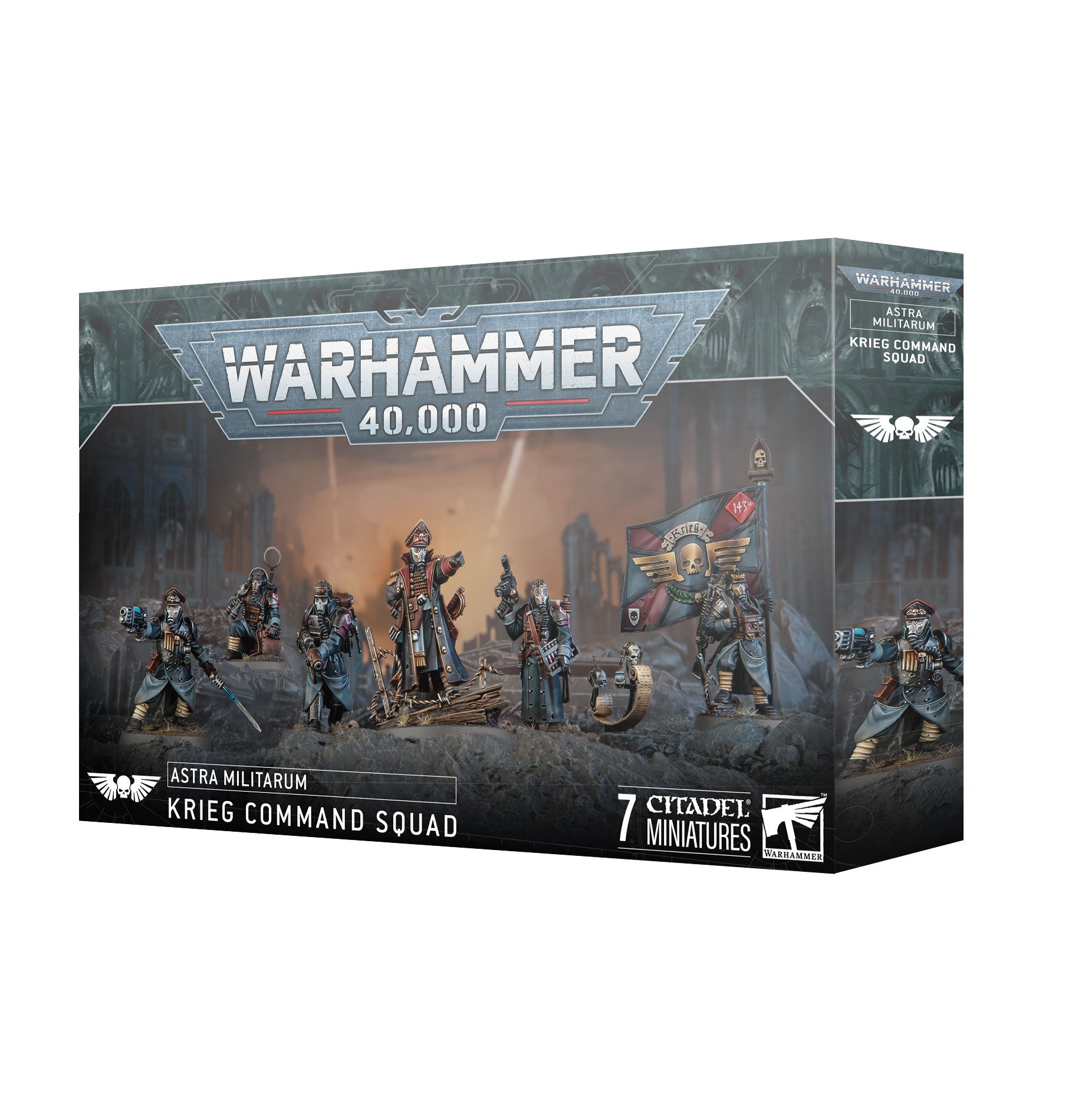Warhammer 40.000 Astra Militarum Krieg Command Squad