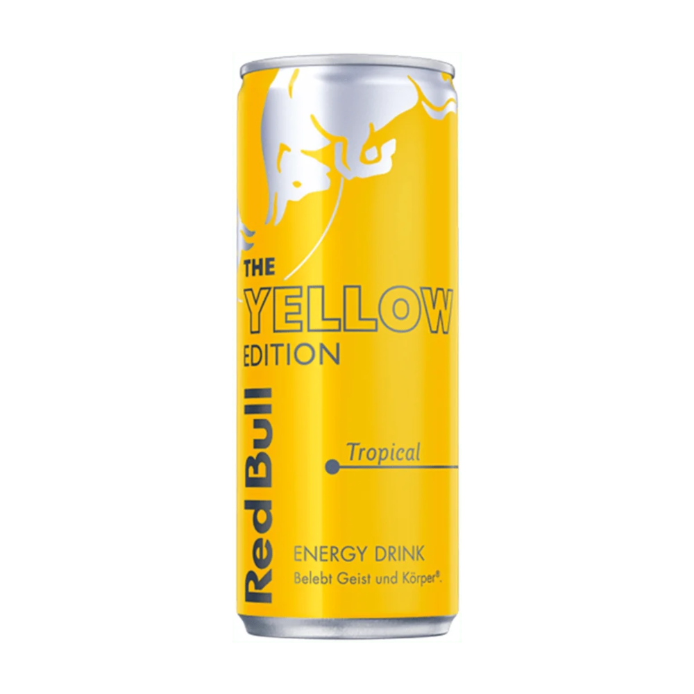 Red Bull The Yellow-ED-Tropical 0,25L