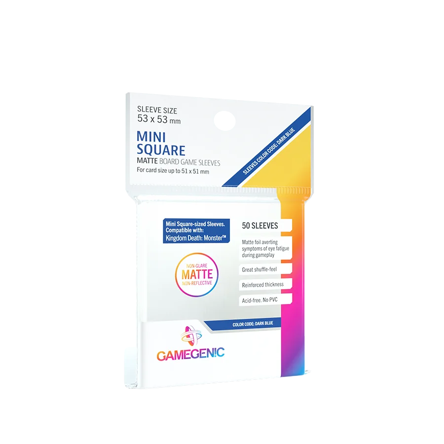 Gamegenic - Matte Board Game Sleeves Standard American (59 x 91)