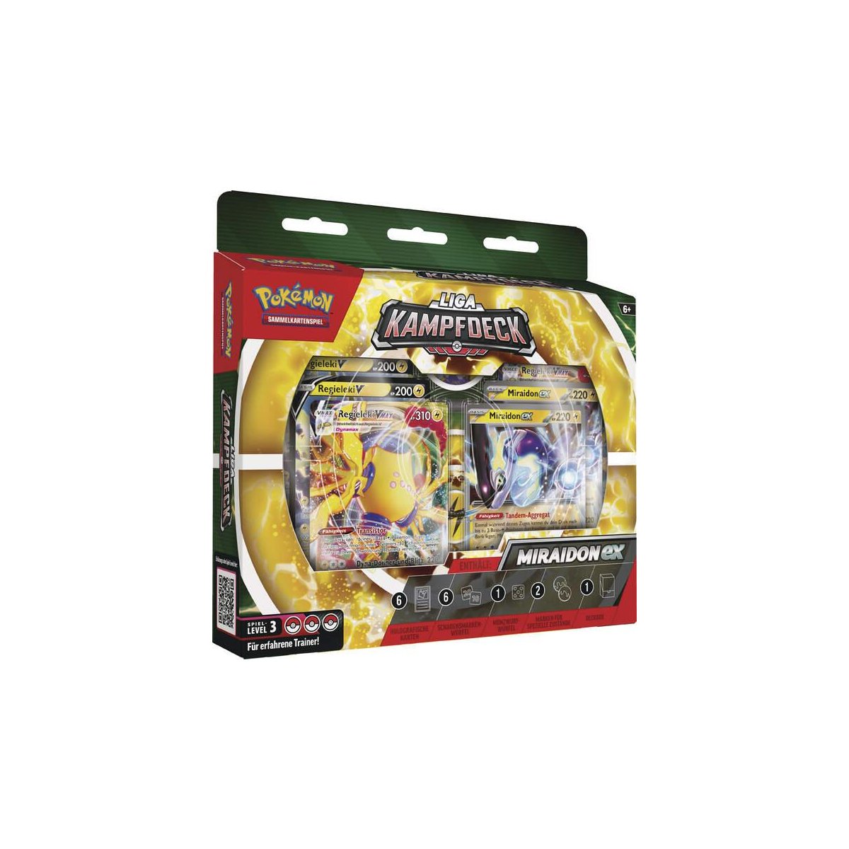 Pokémon Miraidon ex Liga-Kampfdeck Deutsch
