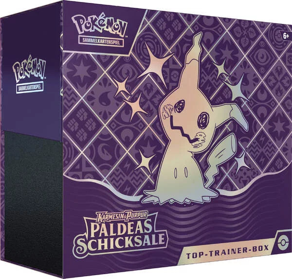Pokémon Karmesin & Purpur Paldeas Schicksale - Top-Trainer Box - DE