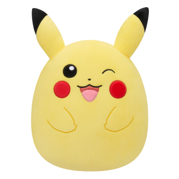Pokémon Winking Pikachu Squishmallows Plüsch 25 cm
